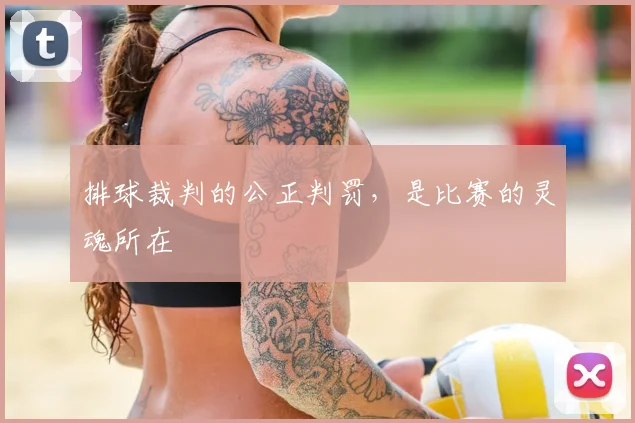 排球裁判的公正判罚，是比赛的灵魂所在